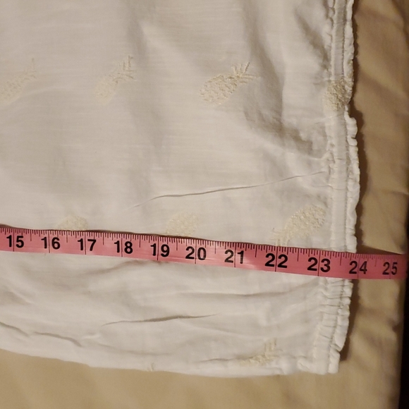 OLD NAVY Printed white Shirt M - Picture 7 of 8